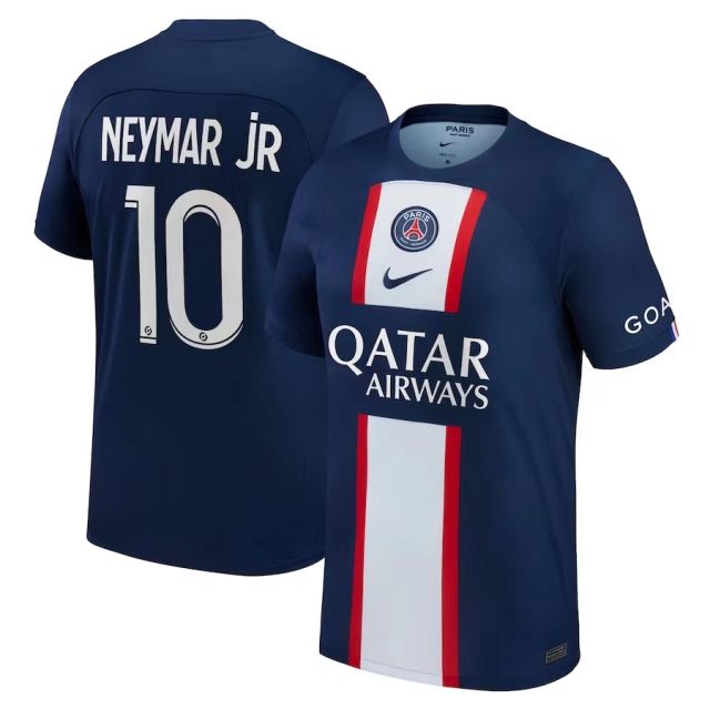 22/23 New Paris Home Messi Neymar Mbappe Football Jersey