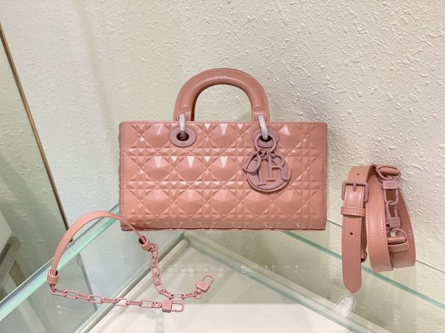 Dior Dior's new women's mini LADY cut Diorama matte one-shoulder diagonal handbag Chennai