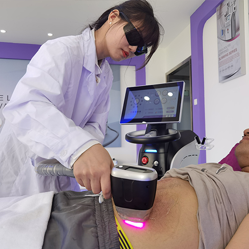 Feedback of New vertical diode laser hair removal machine