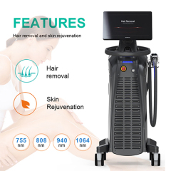 1064 nm 755 nm 940 nm 808 nm Diodenlaser-Haarentfernungsgerät