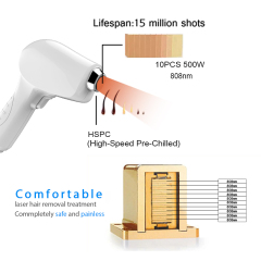 500W Portable diode laser hair removal machine