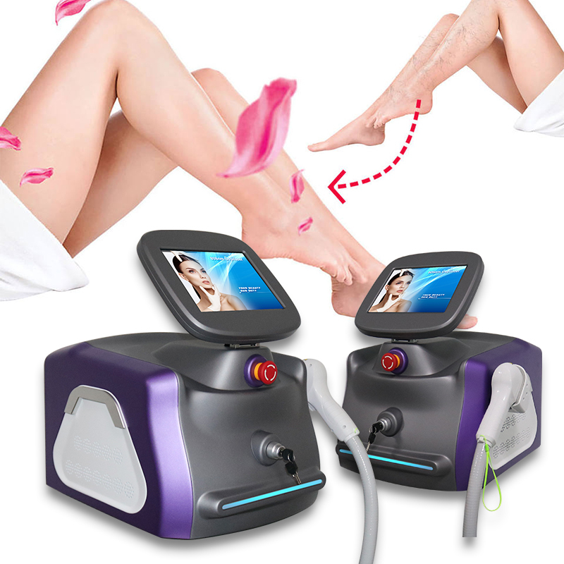 300W three wavelength portable diode laser hair removal machine