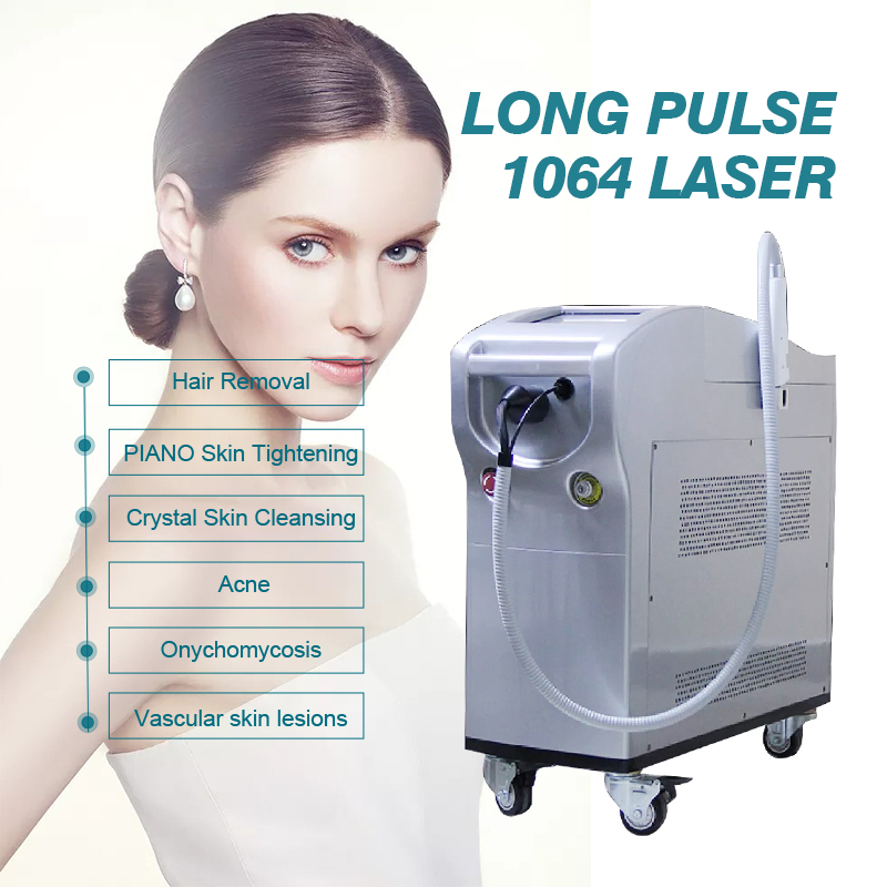 Neue 1064-nm-755-nm-Langpuls-Laser-Haarentfernungsausrüstung