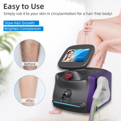 300W three wavelength portable diode laser hair removal machine