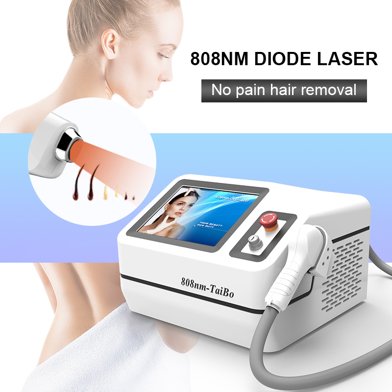 Máquina de depilación láser de diodo portátil (500W)