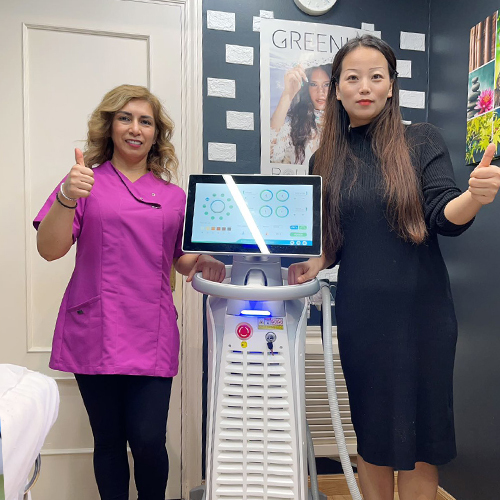 Feedback of New vertical diode laser hair removal machine
