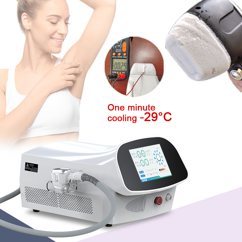 1200w portable diode laser hair removal machine