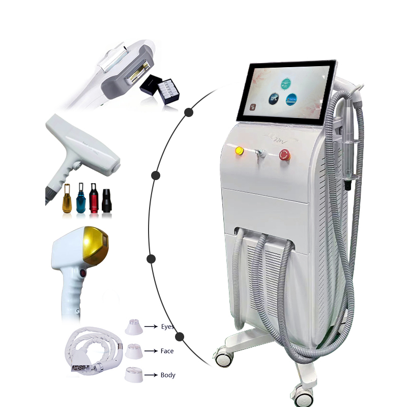 808nm Diode L aser & OPTIPL & ND Yag L aser Machine