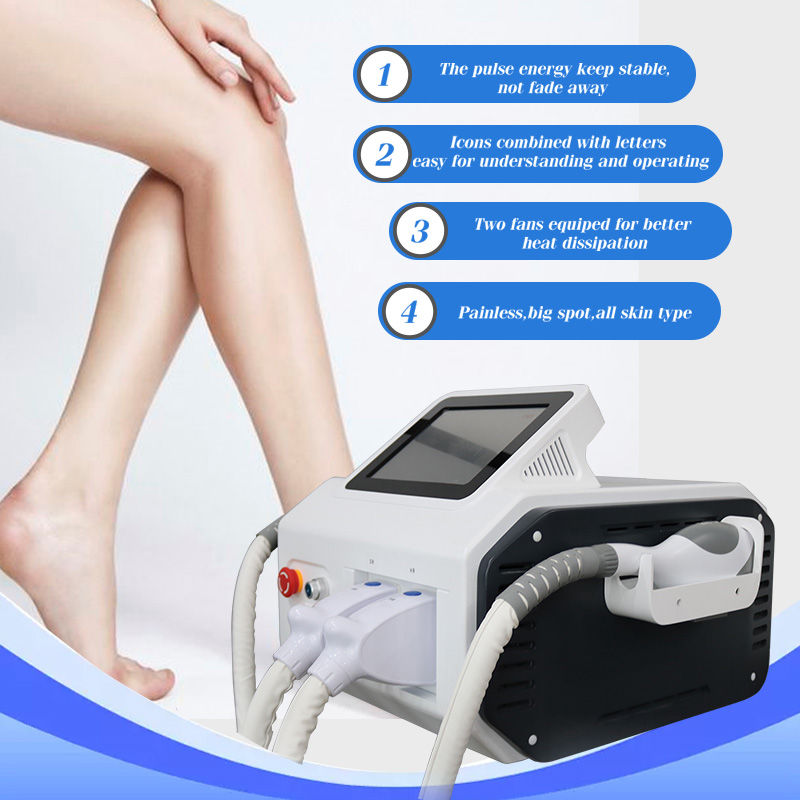Portable IPL hair removal machine