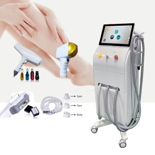 808nm Diode L aser &amp; OPTIPL &amp; ND Yag L aser Machine