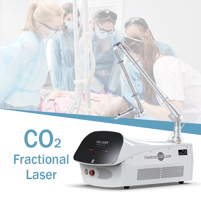 Portable RF Tube CO2 Fractional Laser machine