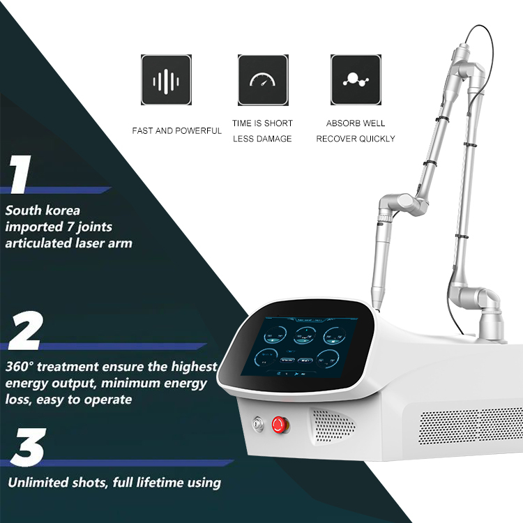 Portable picotech Q switched laser machine