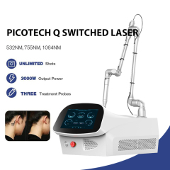 Portable picotech Q switched laser machine