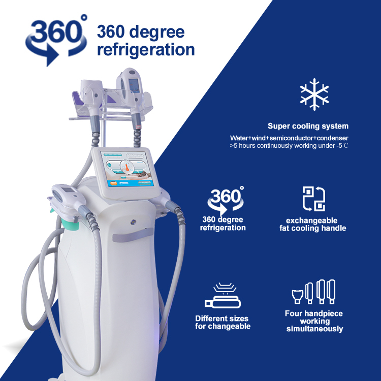 360 cryolipolysis slimming machine