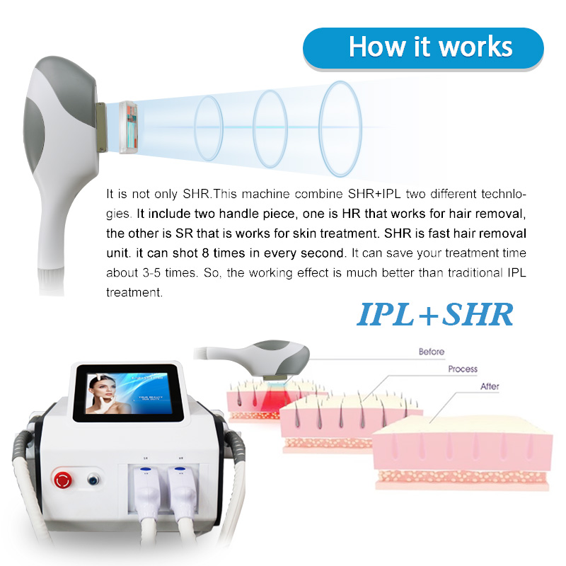 Portable IPL hair removal machine