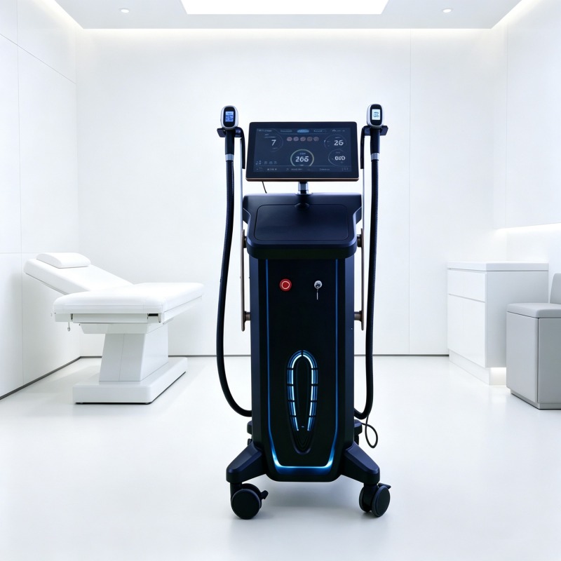 Dual-handle 808nm diode laser hair removal machine
