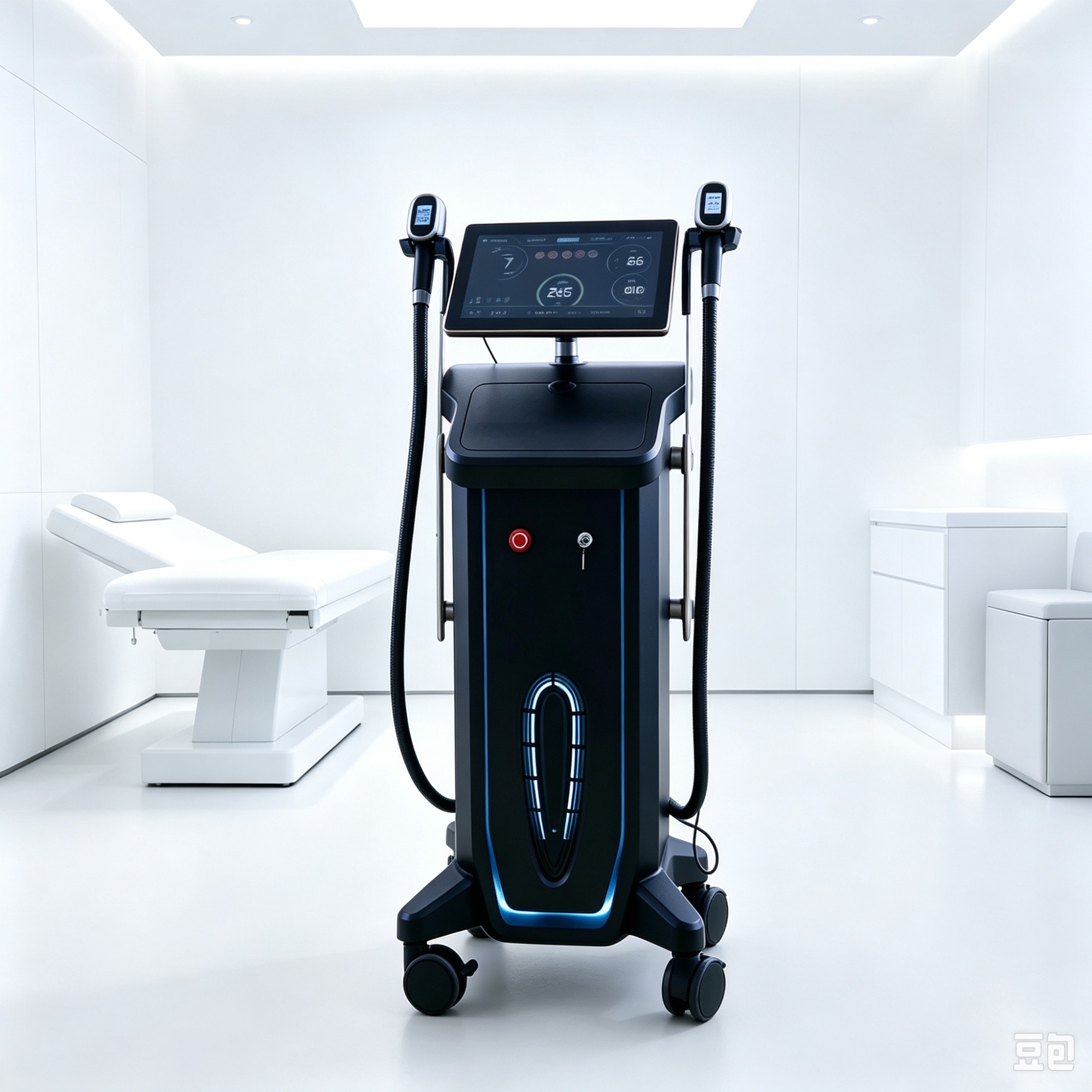Dual-handle 808nm diode laser hair removal machine