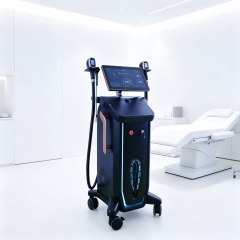 Dual-handle 808nm diode laser hair removal machine