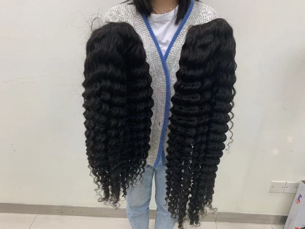 Top virgin lace front 13x4 wig - transparent lace