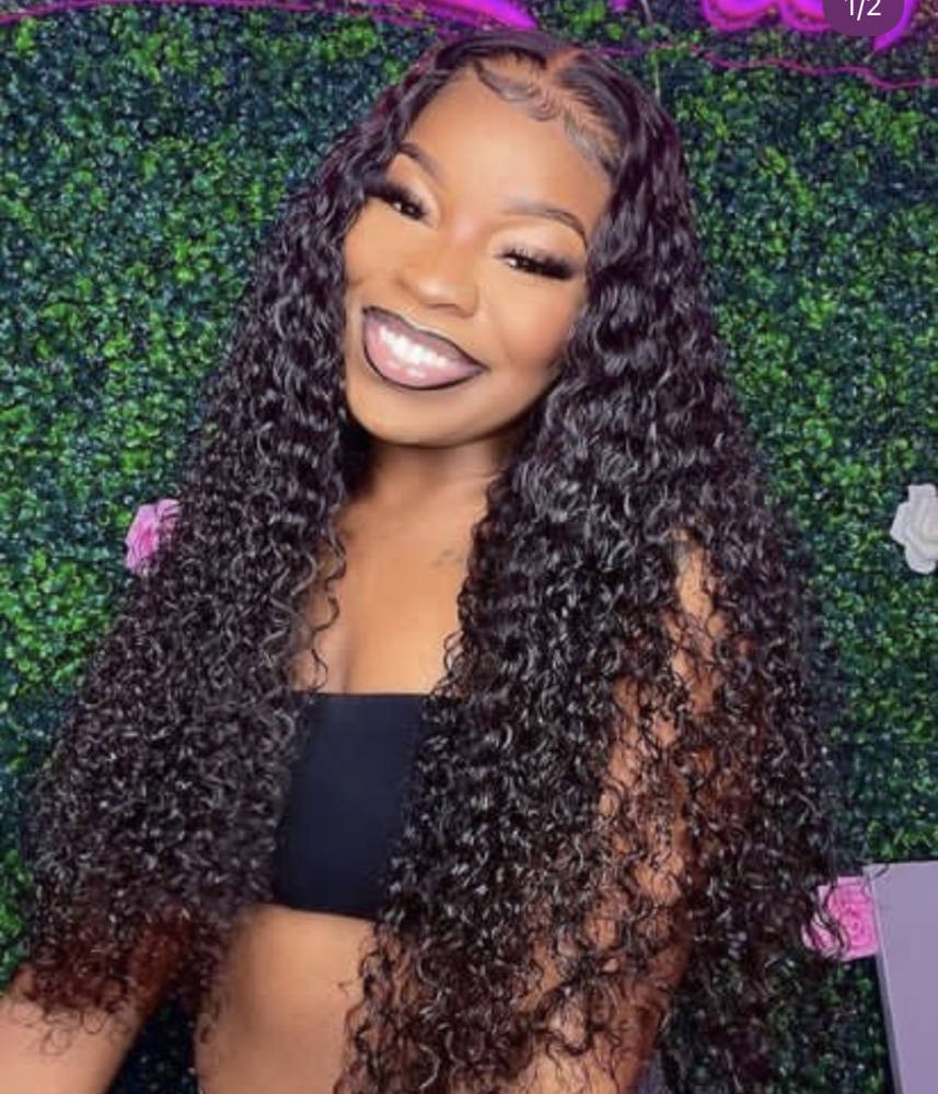 Top virgin lace front 13x4 wig - transparent lace