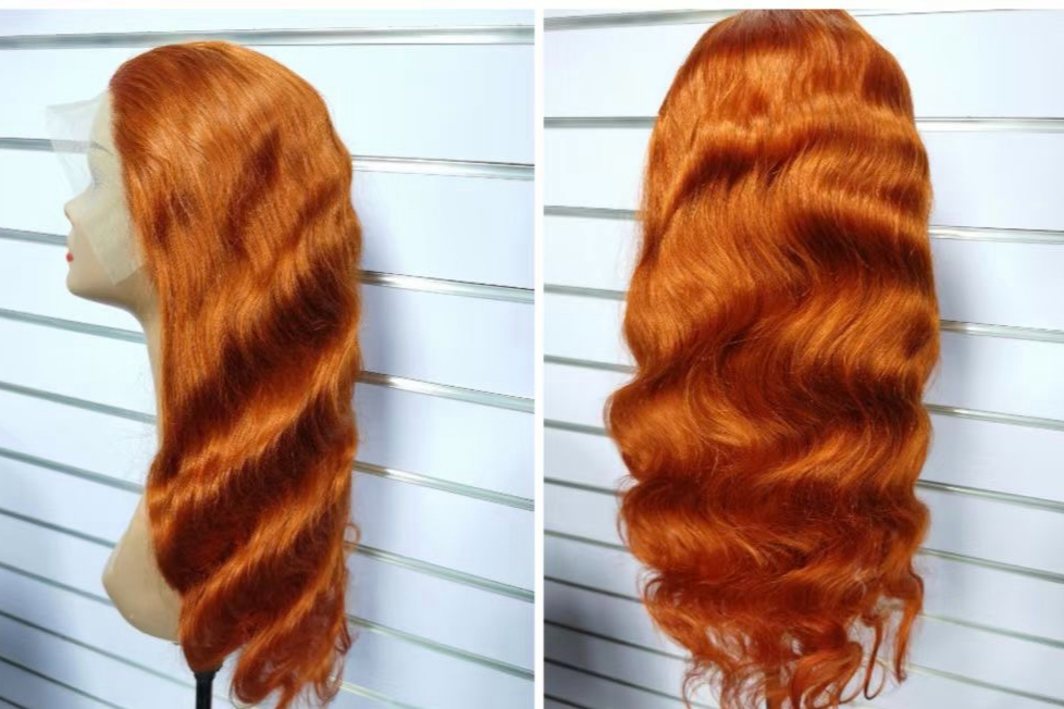 transparent 13x4 wig  #350 BW body wave