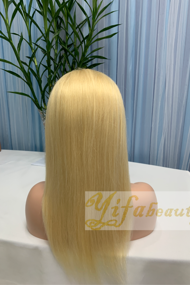 transparent 13x4 wig  #613  straight