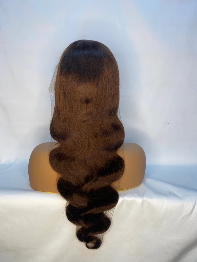transparent 13x4 wig  #4  body wave