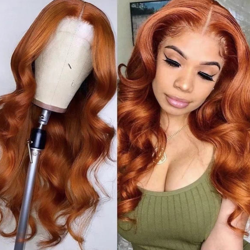 transparent 13x4 wig  #350 BW body wave