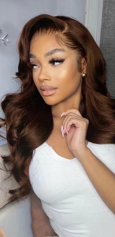 transparent 13x4 wig  #4  body wave