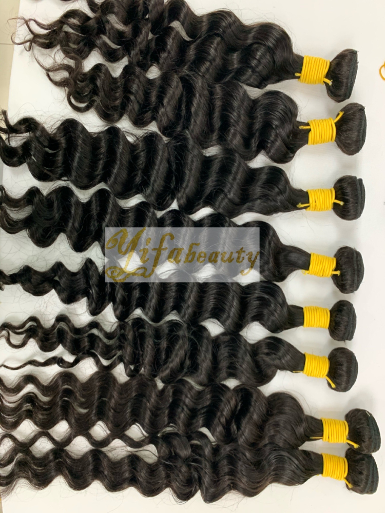 Brazilian virgin hair bundle loose curly