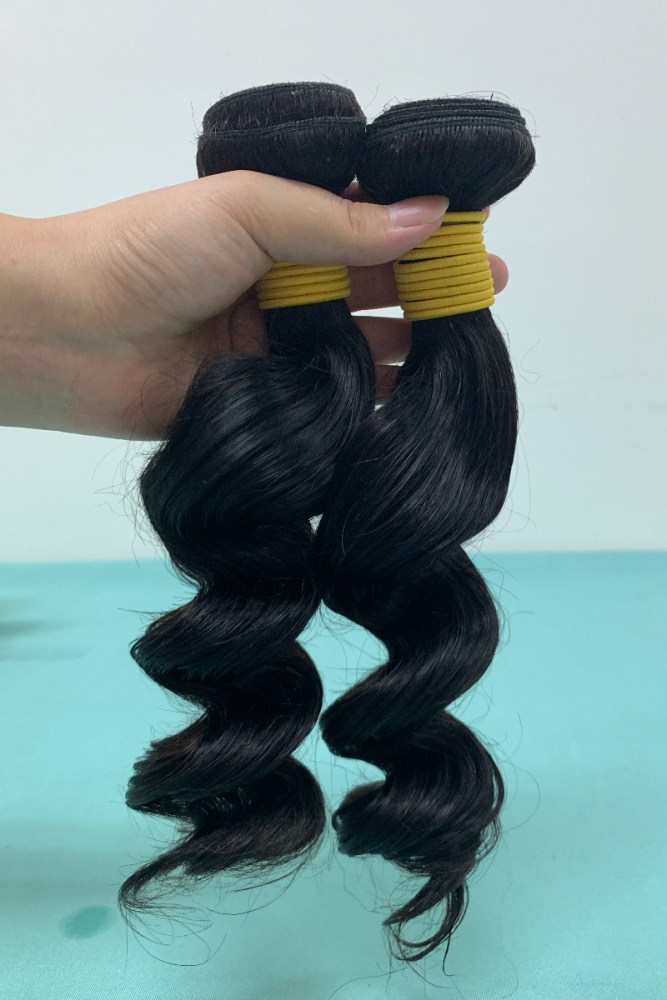 Brazilian virgin hair bundle loose wave