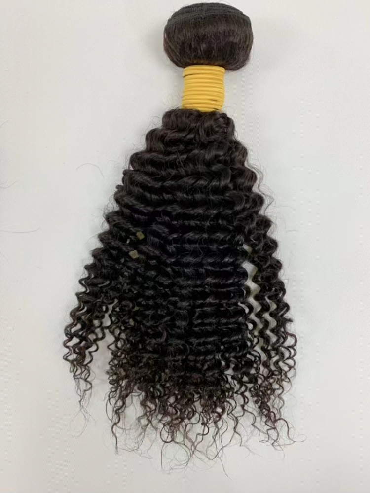 Brazilian virgin hair bundle kinky curly