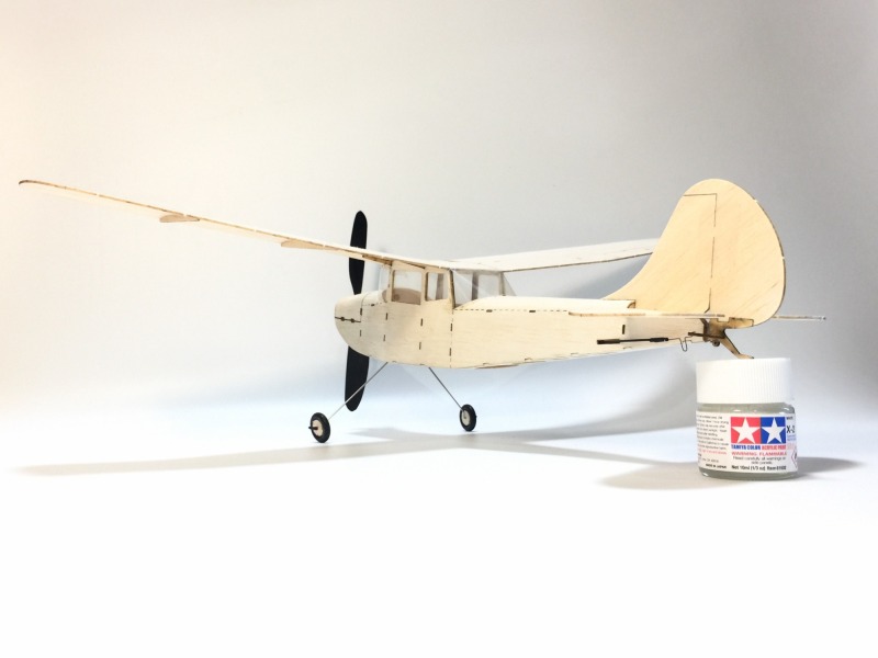 Cessna L-19 3CH Balsa Airplane