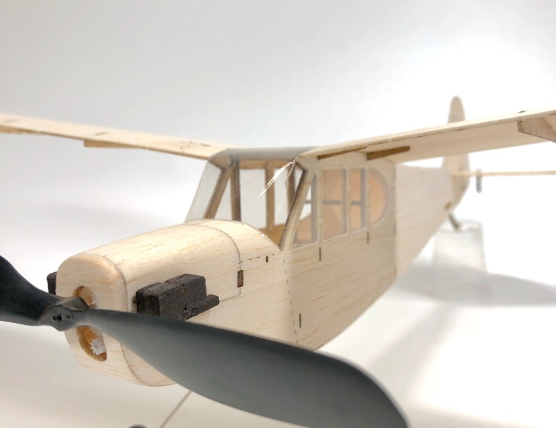 Piper Cub J-3 3CH Balsa Airplane