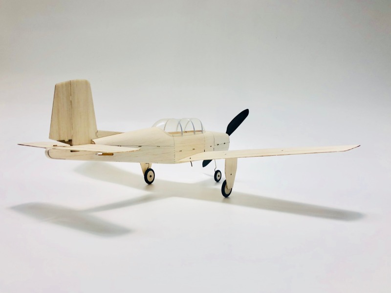 Mentor T-34 4CH Balsa Airplane