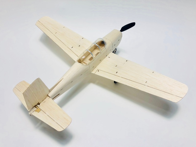 Mentor T-34 4CH Balsa Airplane