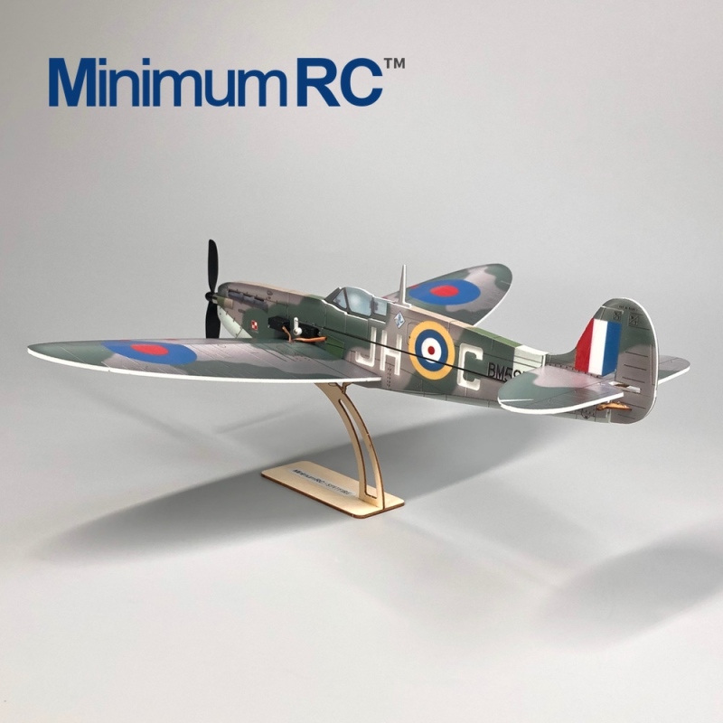 Spitfire 360mm profile scale micro 4CH RC aircraft kit