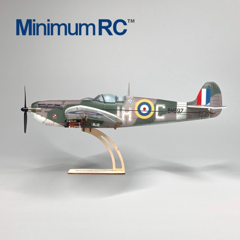 Spitfire 360mm profile scale micro 4CH RC aircraft kit