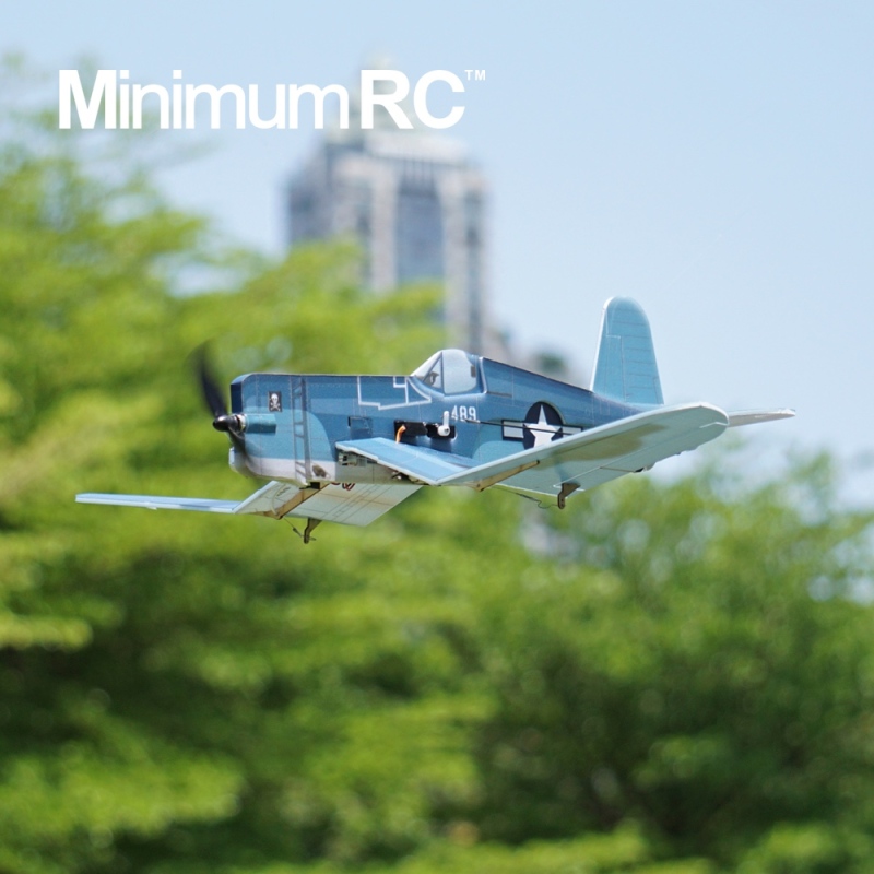 F4U Corsair 360mm profile scale micro 4CH RC aircraft kit