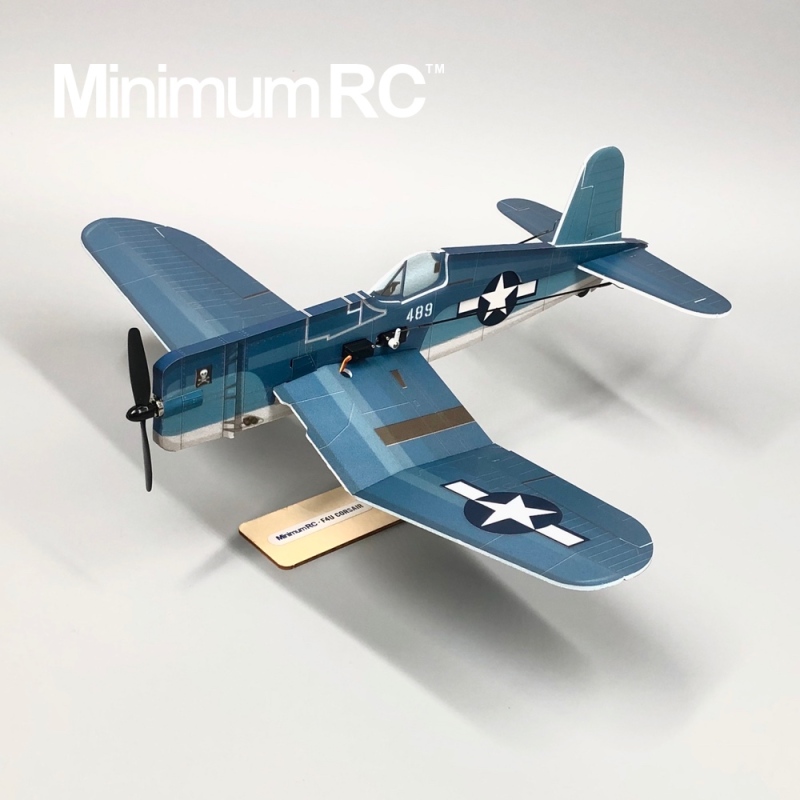 F4U Corsair 360mm profile scale micro 4CH RC aircraft kit