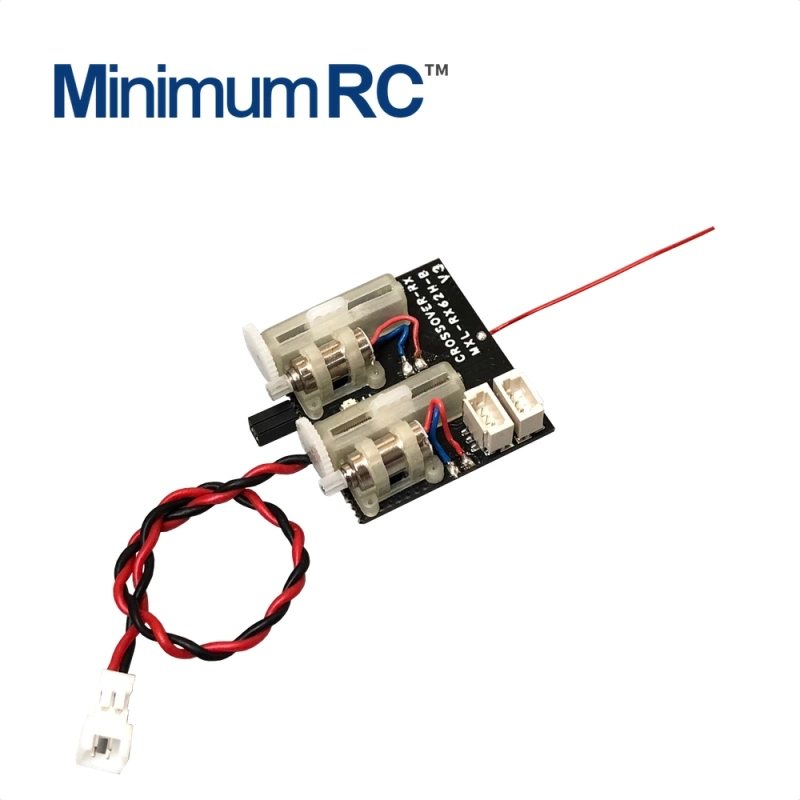 MinimumRC 5CH AIO receiver with builtin servos & 5A brushed ESC