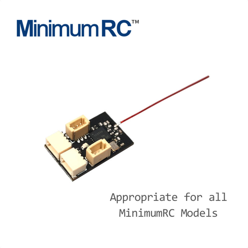 2nd Generation Micro 4CH receiver with build-in 5A brushed ESC