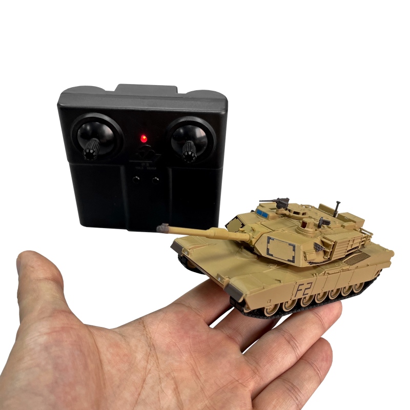 Micro M1A2 Abrams 1/72 RC Tank 3.5 Channels Exhibition Class Ready to Run