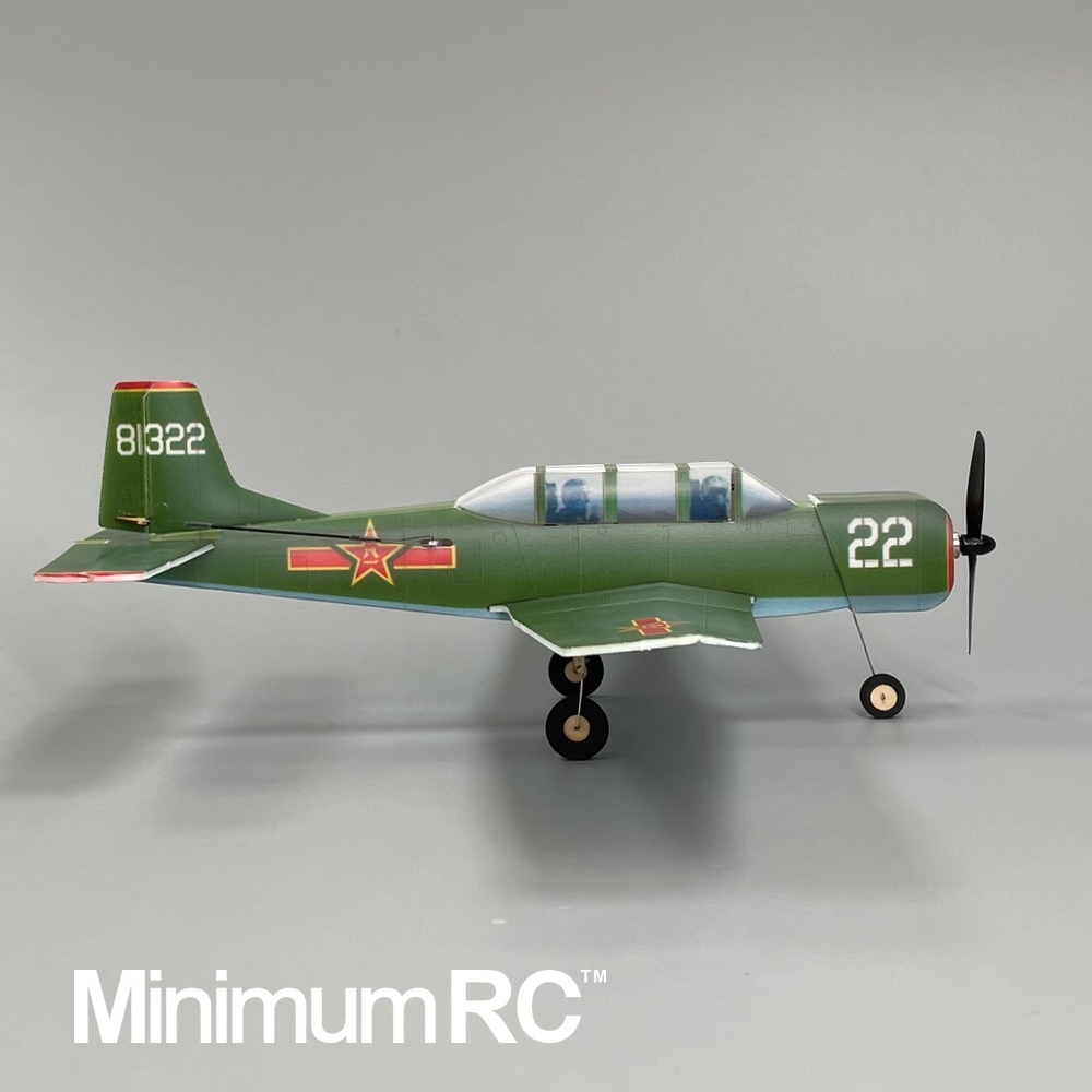 NanChang CJ-6 340mmPLA Air Force Trainer Aircraft 4CH