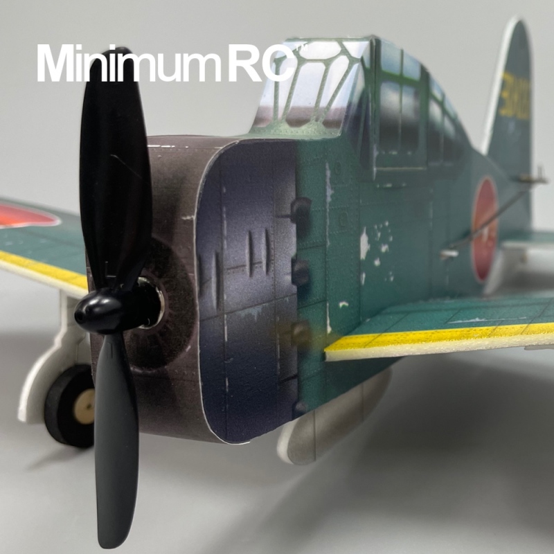 A6M5-Zero Q-series 4CH RC airplane smallest 4CH airplane in the market!