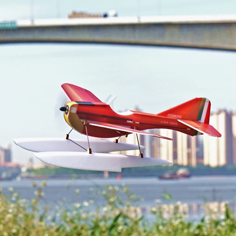 LISA Magnificent Italian Vintage Sea-plane micro 4CH RC airplane kit created by Jurgen Bestenlehner