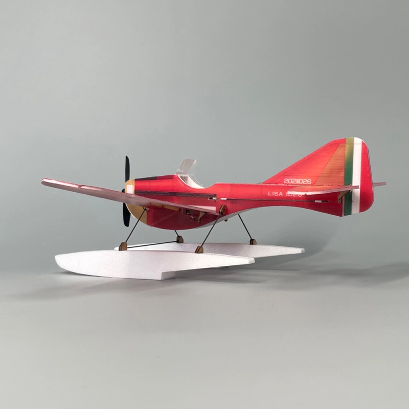 LISA Magnificent Italian Vintage Sea-plane micro 4CH RC airplane kit created by Jurgen Bestenlehner