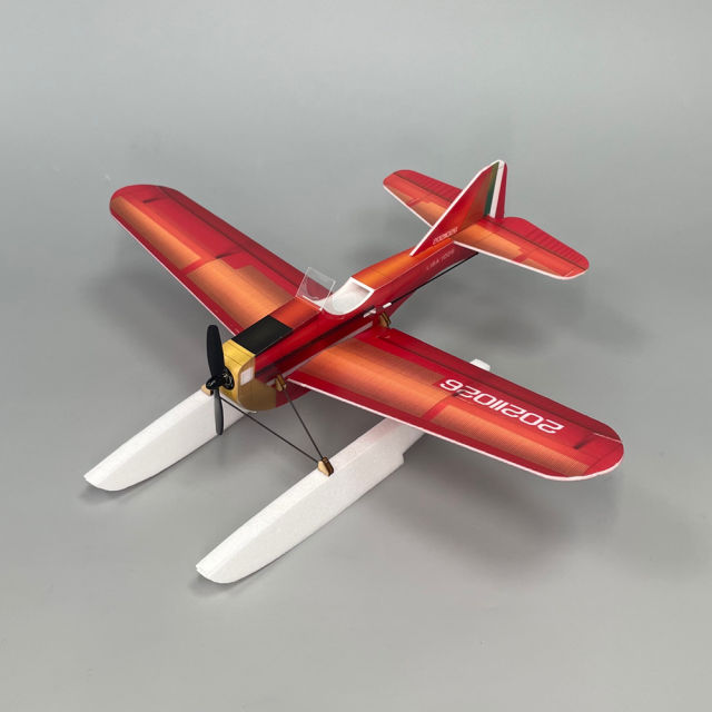 LISA Magnificent Italian Vintage Sea-plane micro 4CH RC airplane kit created by Jurgen Bestenlehner