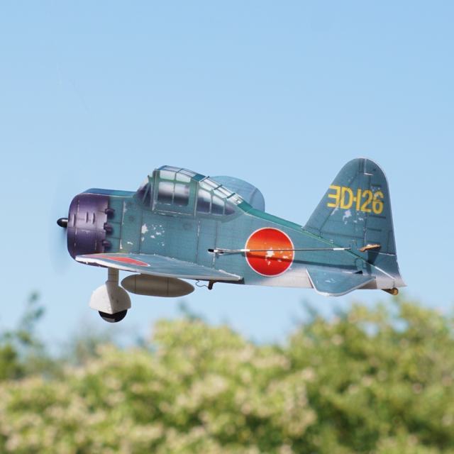 A6M5-Zero Q-series 4CH RC airplane smallest 4CH airplane in the market!