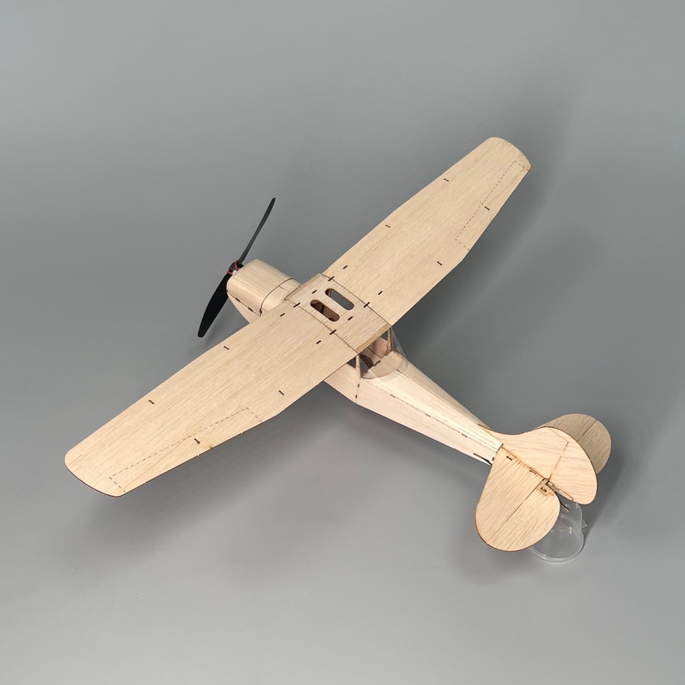 Cessna L19 Birddog Vintage Balsa 3CH 460mm micro RC aircraft kit